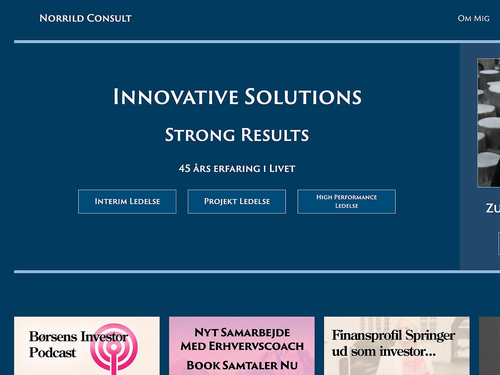 Norrild Consult — forside