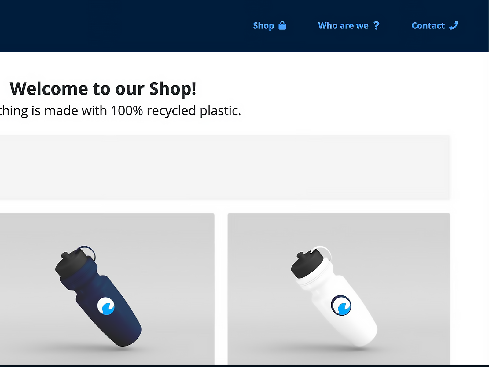 Sport Ocean — webshop