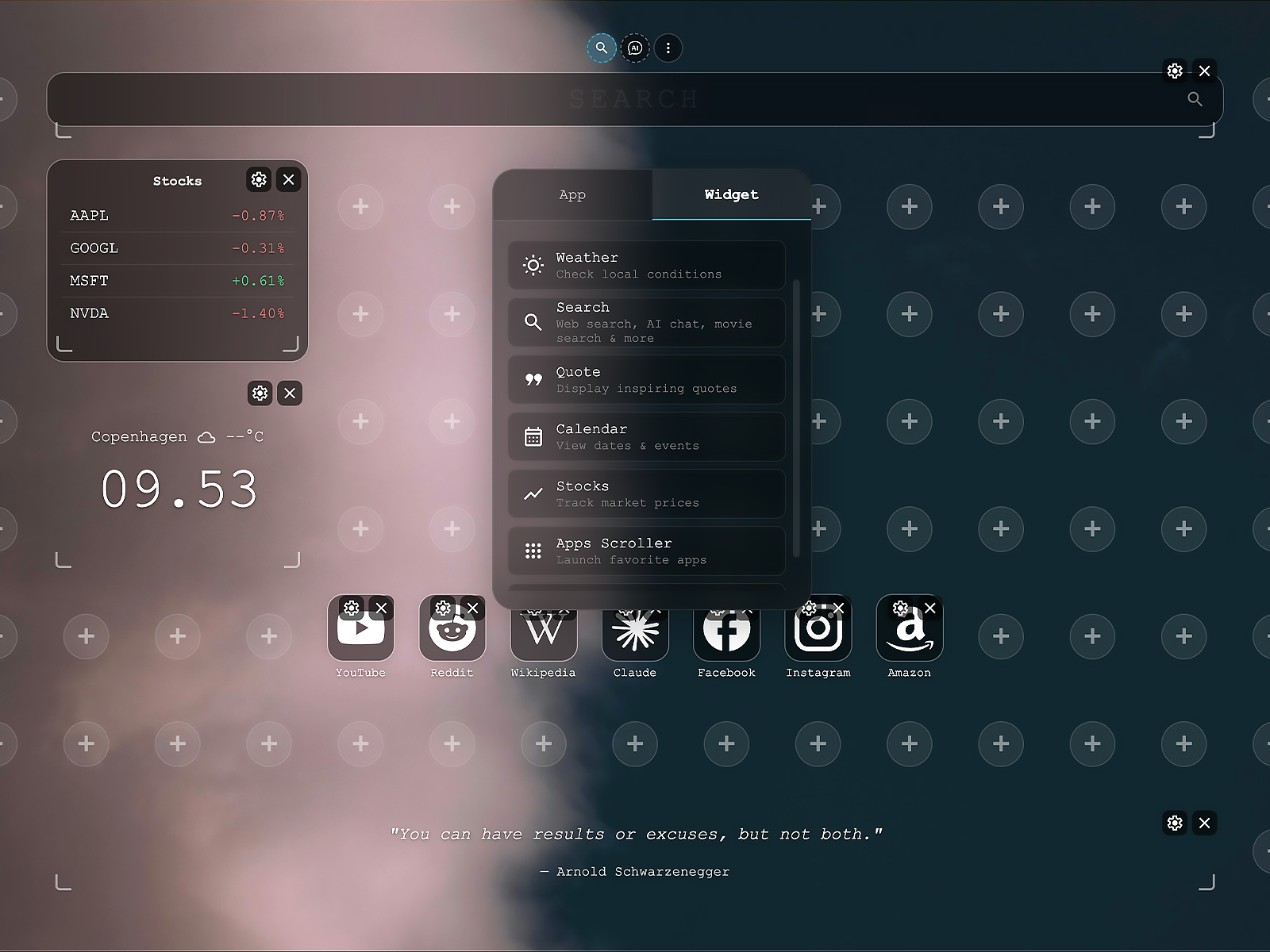TrueTab — dashboard